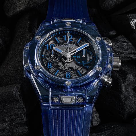 hublot unico sapphire|hublot transparent watch.